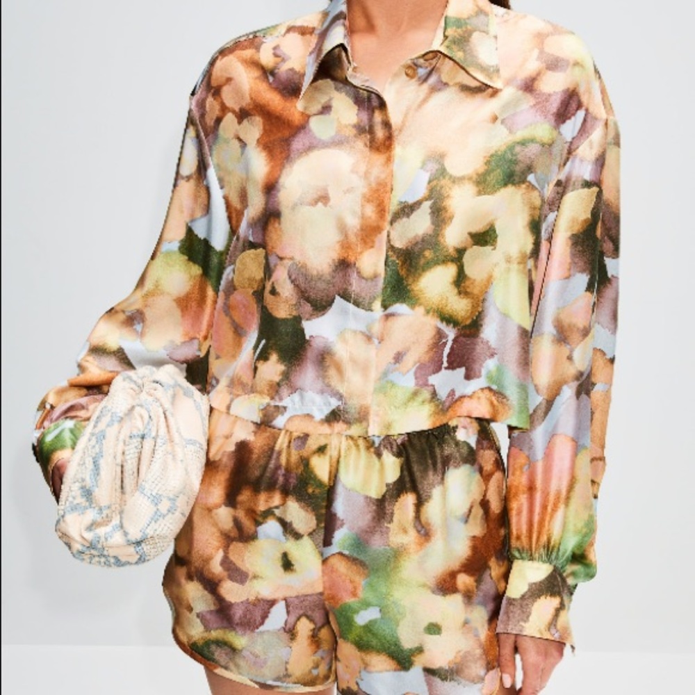 Nanushka silk set